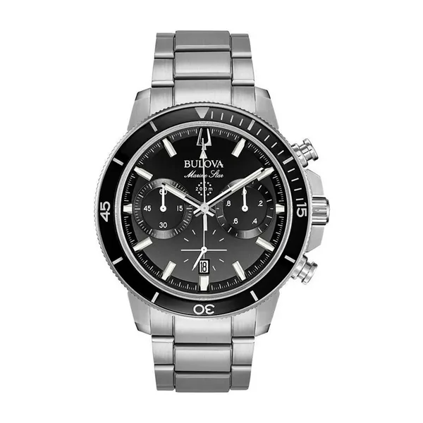 Bulova Masculino Cronógrafo Marine Star Aço 96B272