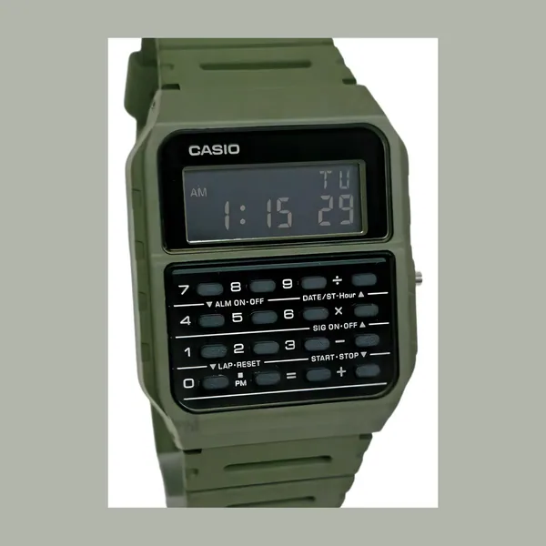 Casio Masculino Digital Calculadora CA-53WF-3BDF +