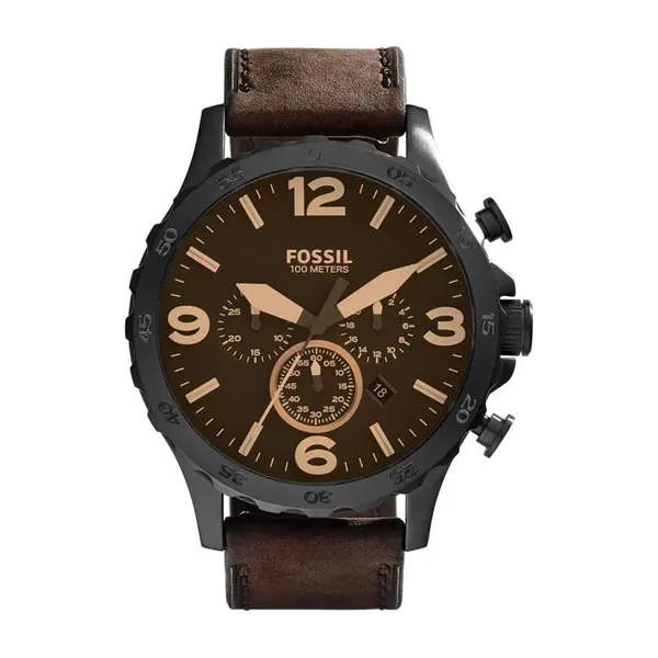 Fossil Masculino Nate Marrom