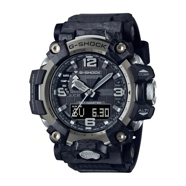 Casio G-Shock GWG-2000-1A1DR Mudmaster Analógico e Digital
