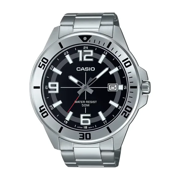 Casio Masculino Prata MTC-100D-1BVDF