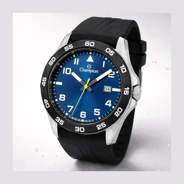 Champion Masculino Esportivo para Homem com Fundo Azul