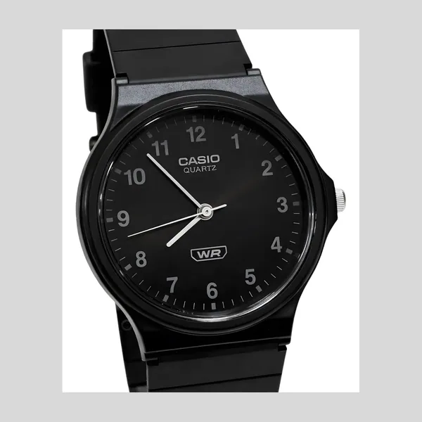 Casio Unissex Analógico Bioresina Preto MQ-24B-1BDF