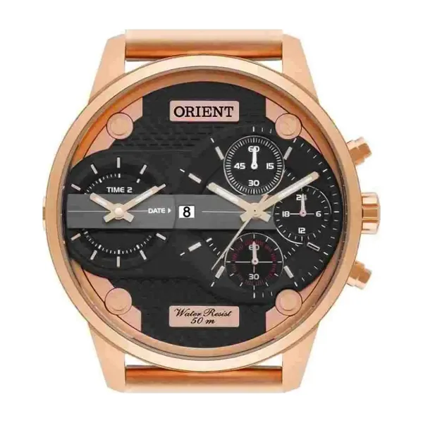 Orient Rose/preto Masculino Analógico MRSCT001 P1PX