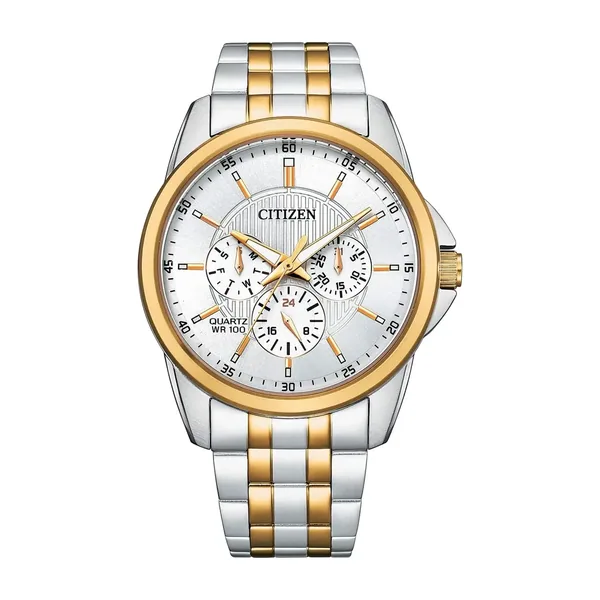 Citizen Masculino Quartz, Aço Inoxidavel, Classico