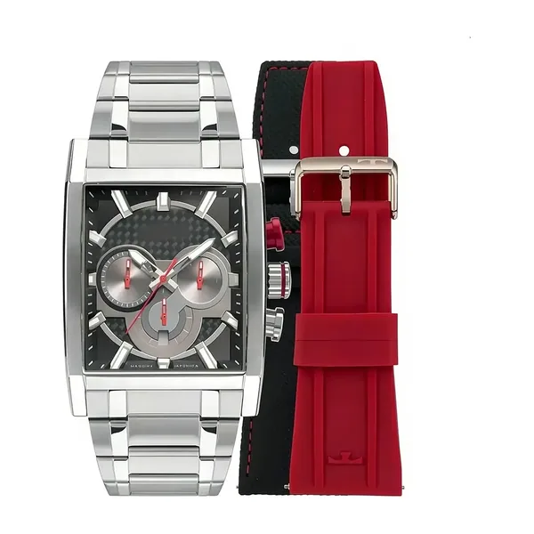 Technos Masculino Carbon + Pulseiras Extras