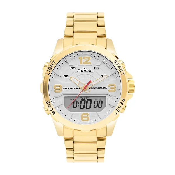 Condor Masculino Digital Dourado - COBJF041AB/4D