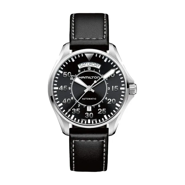 Hamilton Masculino Khaki Aviation Automatic, Caixa D