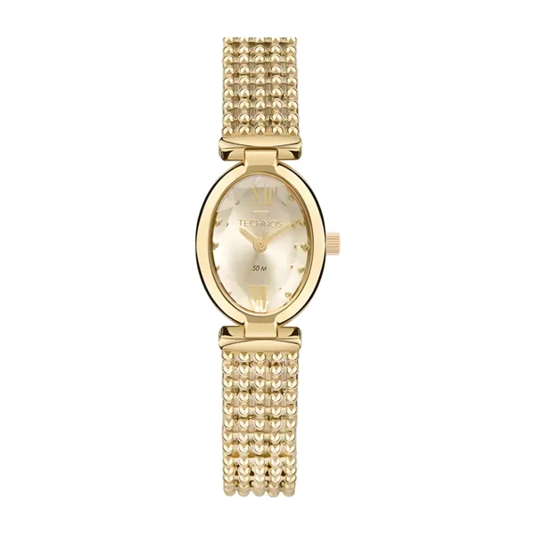 Technos Mini Joia Dourado Feminino Aço 2035MZH/1D