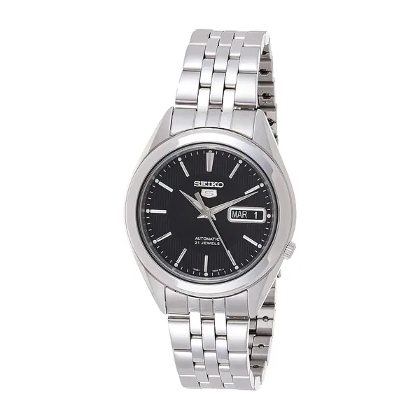 Seiko De Aço Inoxidavel De 5 Masculino