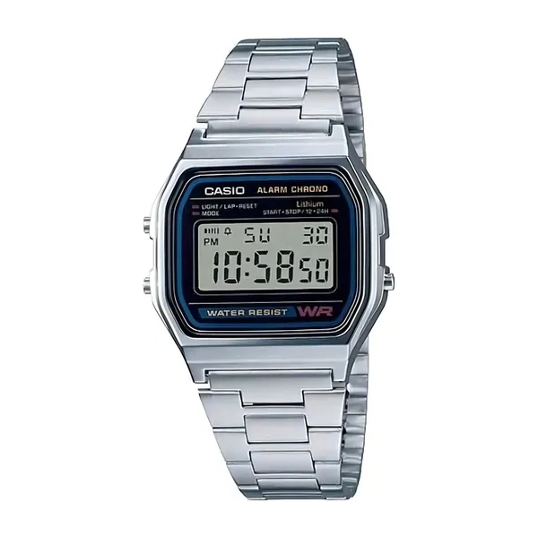 Casio Vintage Prata - Resistente Água