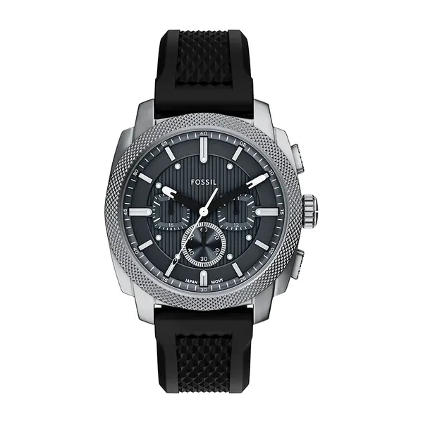 Fossil Masculino Machine Prata - FS6145SET/2PN