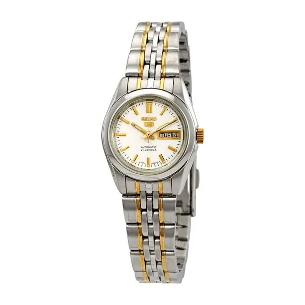 Seiko Feminino Automático Serie 5 Com Mostrador Bran