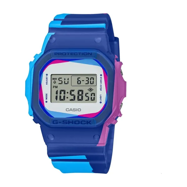 Casio G-Shock Digital Series DWE-5600PR-2DR PULSEIRA